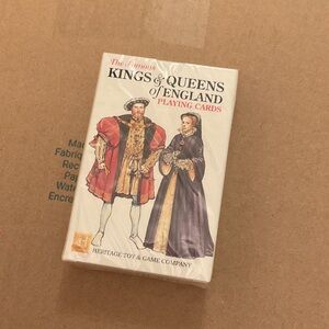 Kings & Queens of England Playing Cards